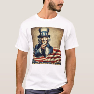 Herzlicher Patriotismus T - Shirt Design