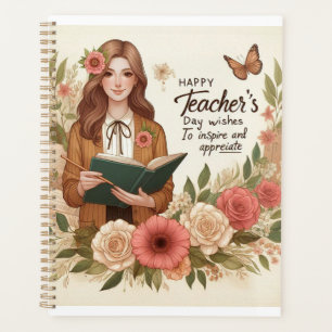 Herzlicher Teachertag Inspiriere und appelliert Planer