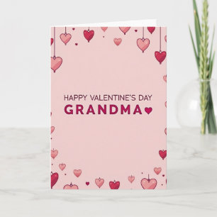 Herzlicher Valentinstag-Oma-Karte Karte
