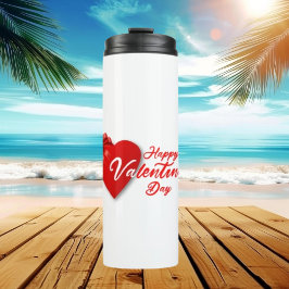Herzlicher Valentinstag Thermosbecher
