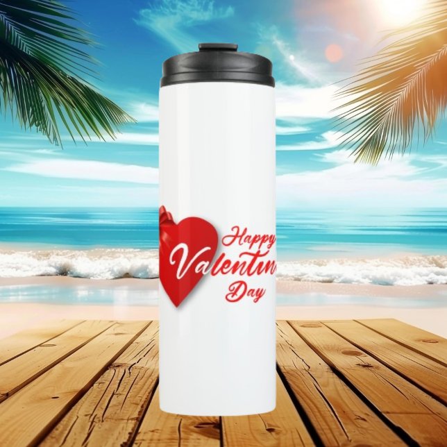 Herzlicher Valentinstag Thermosbecher (Von Creator hochgeladen)