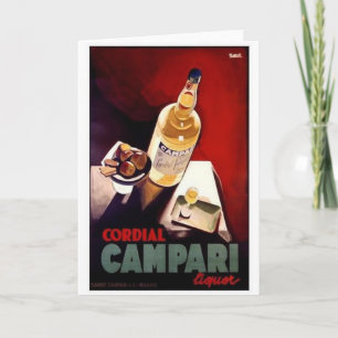 Herzliches Campari Karte