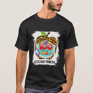 Herzliches Leben glücklich 100. Tag der Schule Ges T-Shirt