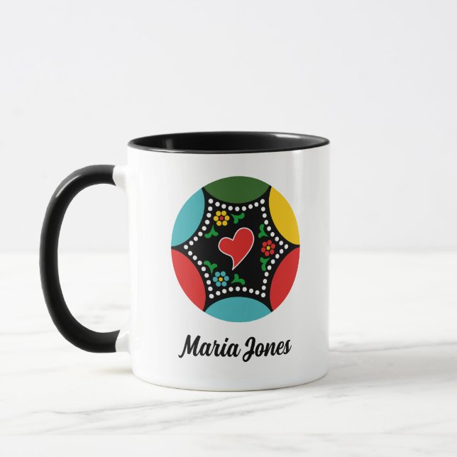 Herzliches portugiesisches Weihnachtsgeschenk - Pa Tasse (Links)