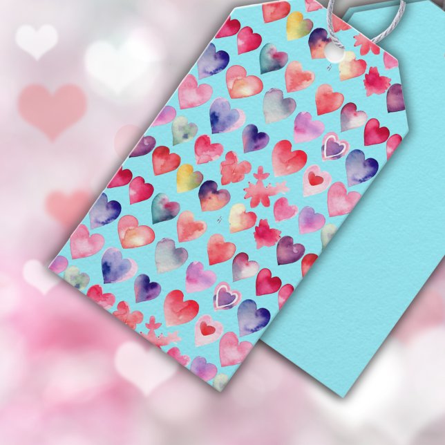 Herzliches Valentin Geschenkanhänger (Von Creator hochgeladen)