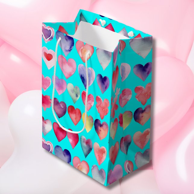 Herzliches Valentin Mittlere Geschenktüte (Von Creator hochgeladen)