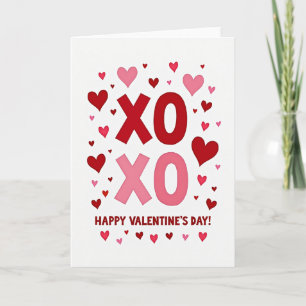 Herzliches Xoxo Valentinstagskarte Karte