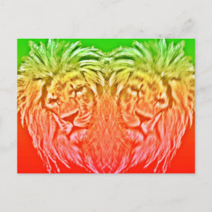 HERZLION RASTA POSTKARTE