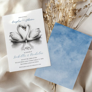 Herzlove Birds Paares Brautparty Einladung