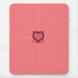 Herzmuskelplatte Mousepad