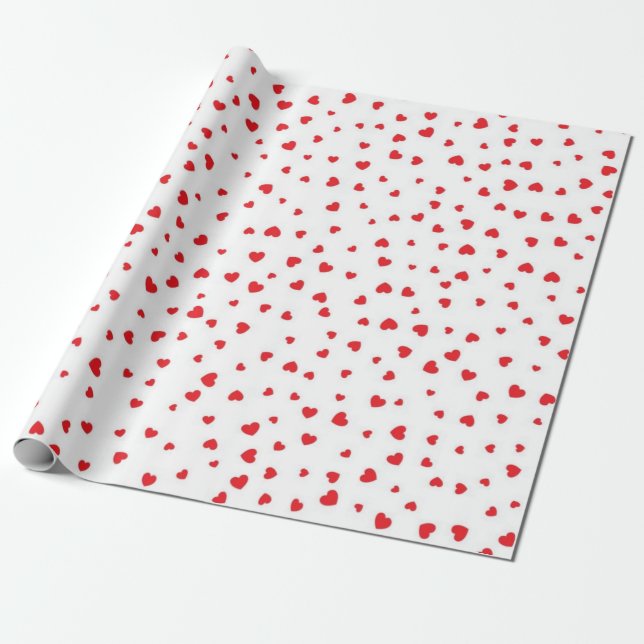 Herzmuster Geschenkpapier (Ungerollt)