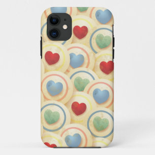 Herzmuster im Vintage-Stil Case-Mate iPhone Hülle
