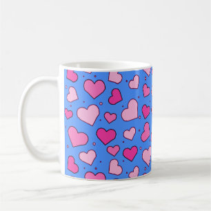 Herzmuster Kaffeetasse
