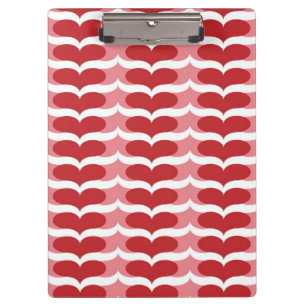 Herzmuster Klemmbrett