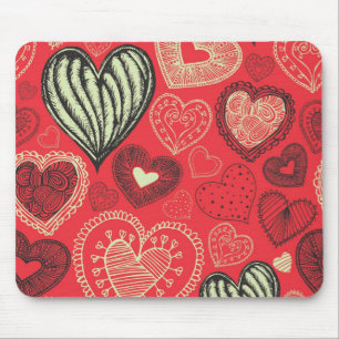 Herzmuster Mousepad