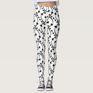 Herzmuster Nahtloses Design Leggings