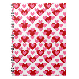 Herzmuster Notizblock