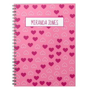 Herzmuster Notizblock