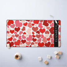 Herzmuster, rote Herzen, Liebe, Ihr Name