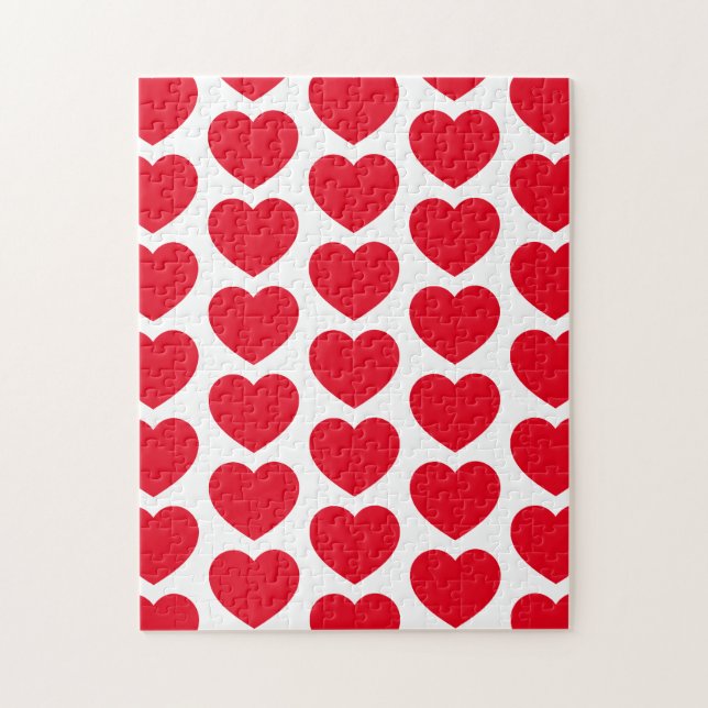 Herzmuster Valentine Frustration Puzzle (Vertikal)