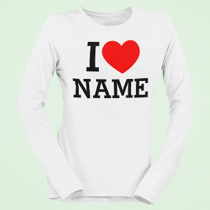 Herzname T-Shirt