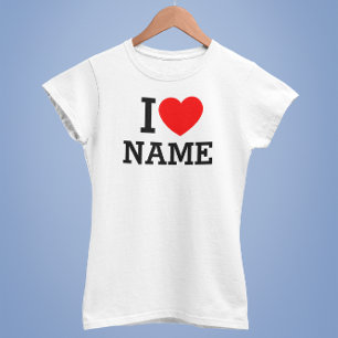 Herzname T-Shirt