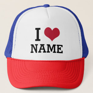 Herzname Truckerkappe