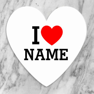 Herzname Untersetzer