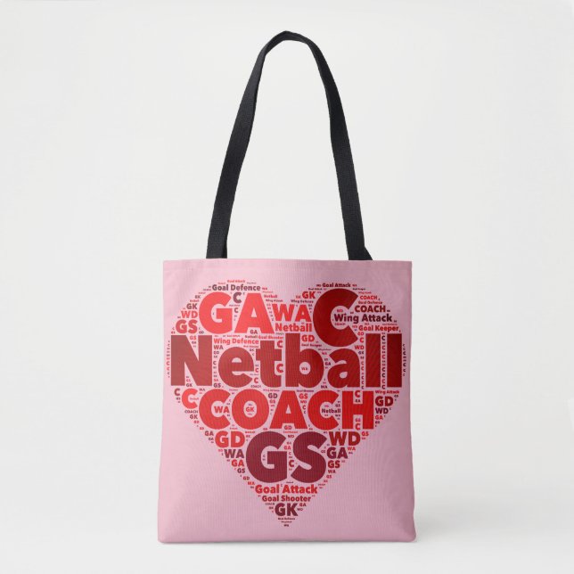 Herznetball-Themed Zug-Taschen-Tasche (Vorderseite)