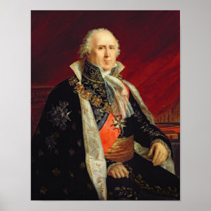 Herzog Charles-Francois-Lebrun von Plaisance Poster