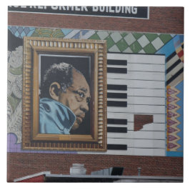 Herzog Ellington Wall Mural, iconic Fliese