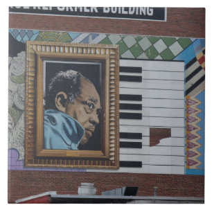 Herzog Ellington Wall Mural, iconic Fliese