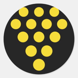 Herzog Of Cornwall, Vereinigtes Königreich Runder Aufkleber