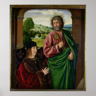 Herzog Peter-II von Bourbon stellte sich dar Poster