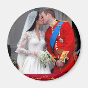 Herzog und Herzogin von Cambridge Royal Wedding Magnet