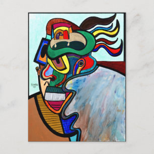 "Herzog von Dane" von Ruchell Alexander Postkarte