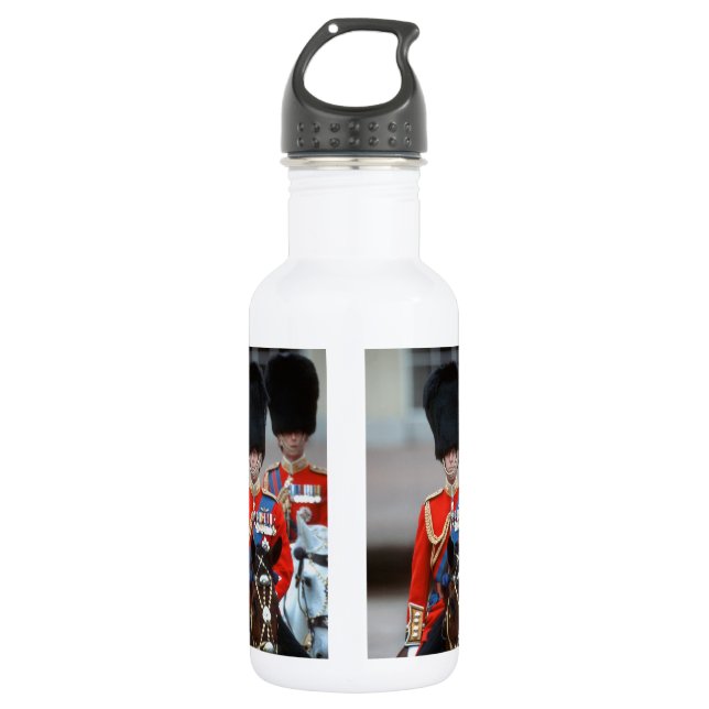 Herzog von Edinburgh Edelstahlflasche (Vorderseite)