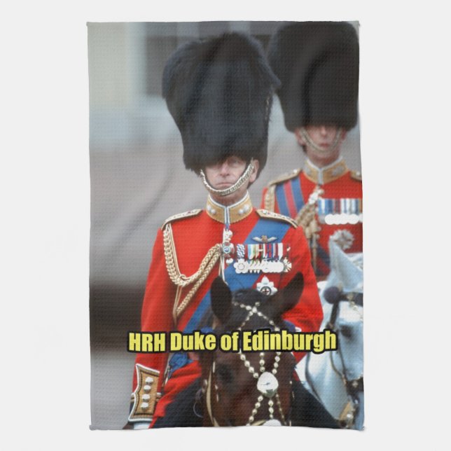 Herzog von Edinburgh Handtuch (Vertikal)