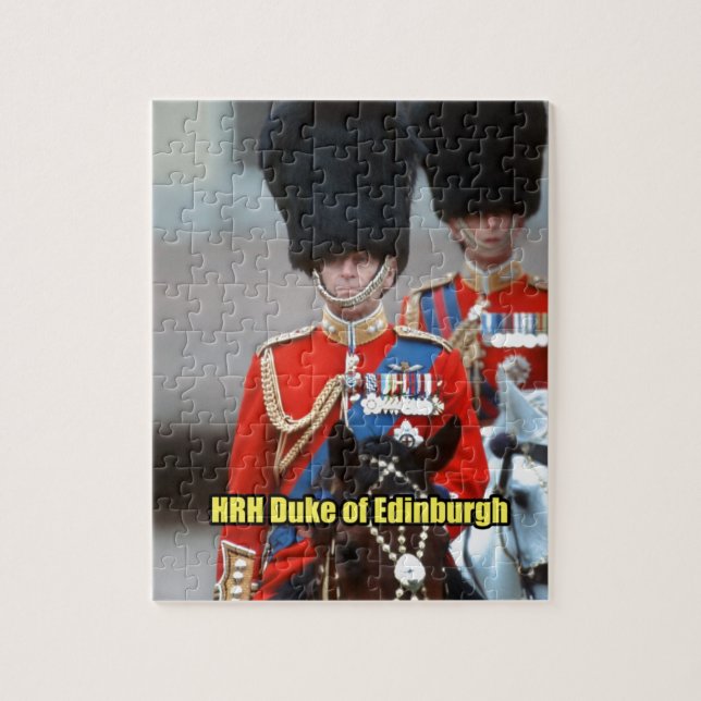 Herzog von Edinburgh Puzzle (Vertikal)