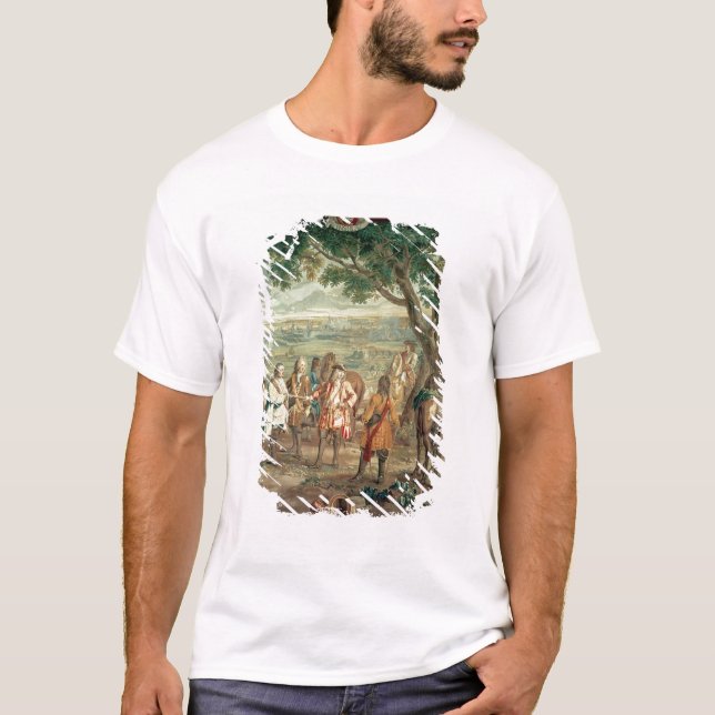 Herzog von Marlborough am Fall von Lille im T-Shirt (Vorderseite)