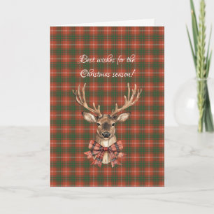 Herzog von Rothesay Ancient Tartan Weihnachtsfeier Feiertagskarte