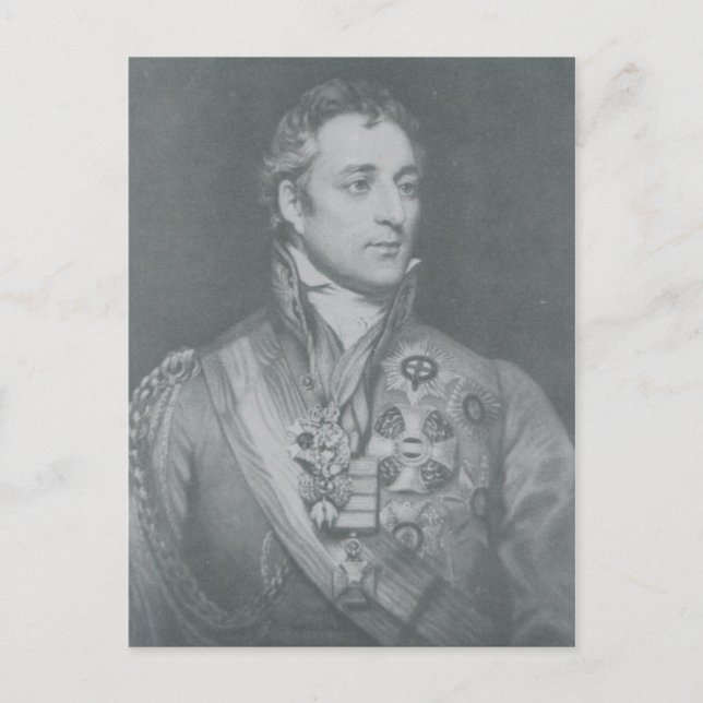Herzog von Wellington Postkarte (Vorderseite)
