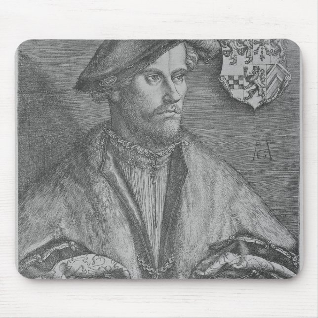 Herzog Wilhelm V von Cleve, 1540 Mousepad (Vorne)