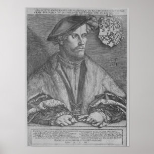 Herzog Wilhelm V von Cleve, 1540 Poster