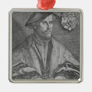 Herzog Wilhelm V von Cleve, 1540 Silbernes Ornament
