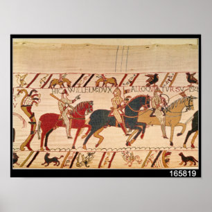 Herzog William ermuntert seine Truppen Poster