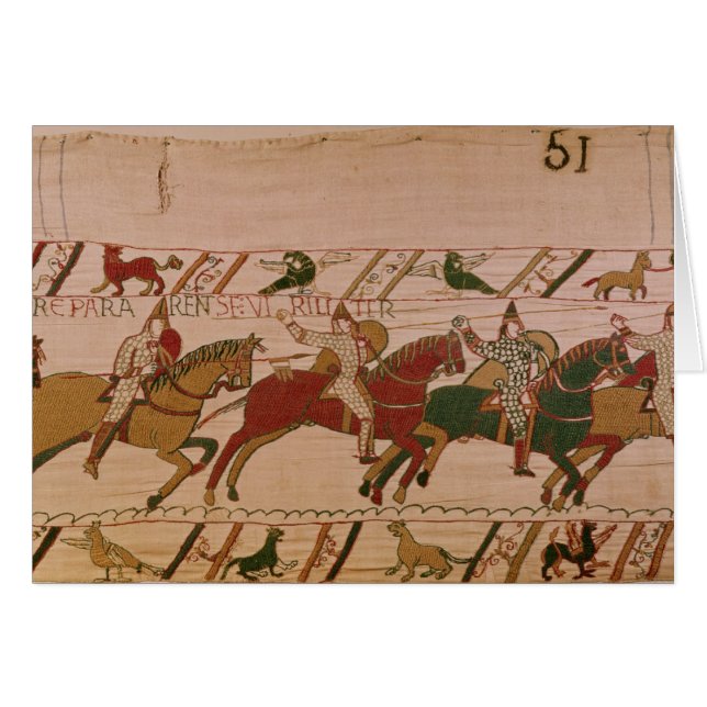 Herzog William Exhorts seine Truppen (Vorderseite (Horizontal))