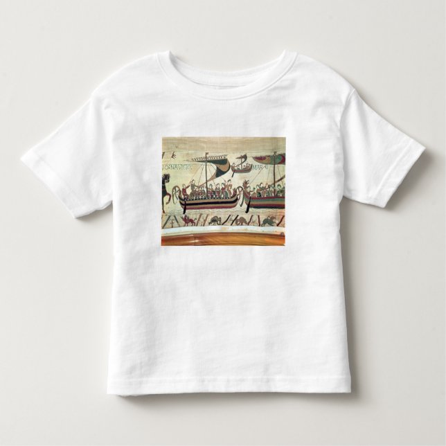 Herzog William und seine Flotte kreuzen den Kanal Kleinkind T-shirt (Vorderseite)