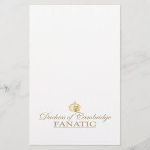 Herzogin von Cambridge Fanatic Briefpapier