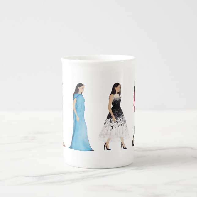 Herzogin von Sussex Australia Tour Fashion Tasse (Vorderseite)